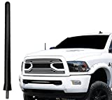 AntennaMastsRus - The Original 6 3/4 Inch Replacement Rubber Antenna Mast fits Dodge Ram Truck 2500 (2010-2018) - USA Stainless Steel Threading - Car Wash Proof - Internal Copper Coil