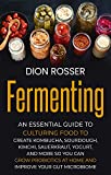 Fermenting: An Essential Guide to Culturing Food to Create Kombucha, Sourdough, Kimchi, Sauerkraut, Yogurt, and More so You Can Grow Probiotics at Home ... Your Gut Microbiome (Preserving Food)