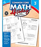 Carson Dellosa Common Core Math 4 Today WorkbookReproducible 3rd Grade Math Workbook, Place Value, Geometry, Algebra Practice, Classroom or Homeschool Curriculum (96 pgs) (Common Core 4 Today)