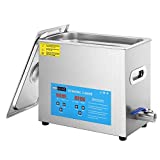 VIVOHOME Professional 6L Portable Touch Controllable Electric Ultrasonic Cleaner Machine with Digital Timer and Heater for Parts Jewelry Watch Coin Glass Circuit Board