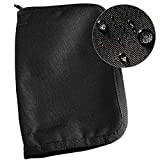 Rite in the Rain Weatherproof CORDURA Fabric Notebook Cover, 5 1/2" x 8 1/2", Black Cover (No. C980B)