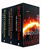 Nights Dawn Trilogy 3 Books Collection Set By Peter F. Hamilton (The Reality Dysfunction, The Neutronium Alchemist, The Naked God)