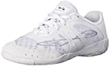 Nfinity Vengeance Cheer Shoe - Women & Youth Competition Cheerleading Gear, White, 9