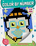 Color by Number for Kids: Pixel Art Coloring Book for Kids Ages 3 and Up, Colorful Play