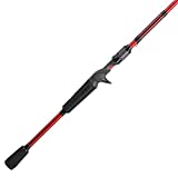 Ugly Stik Carbon Casting Fishing Rod, Red/Black, 6'6" - Medium - 1pc