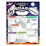 North Star Teacher Resource NST3093 Fill Me In: Ready Set Soar! Activity Posters, Pack of 32