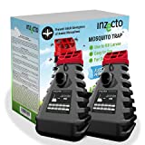 INZECTO Mosquito Control Trap  Device to Effectively Kill Mosquitoes and Their Larvae  Outdoor Mosquito Eradicator That is Effective Long-Term  Activates with Tap Water  2 Traps