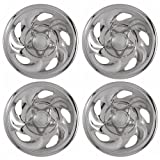 Set of 4 Chrome Wheel Skin Hub Covers With Center For Ford ('97 - '03 F150) & '97 - '00 Expedition 16x7 Inch 5 Lug Steel Rim - Aftermarket: IMP/01X