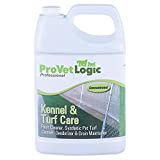 Pro Vet Logic Kennel & Turf Care- Floor Cleaner, Synthetic Pet Turf Cleaner, Deodorizer & Drain Maintainer- Gallon (Concentrated)