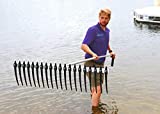 Rake Zilla | Extra Large Heavy Duty Aquatic Weed Rake with Long Tines For Lakes & Ponds