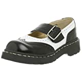 T.U.K. Shoes T1035 Womens Mary Janes, Brogue Mary Jane - US: Womens 6 Black/White