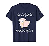 Cute Curly Halal Sheep Eid al-Adha Mubarak Muslim T-shirt T-Shirt