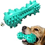 Puppy Teething Chew Toys, Dog Toys for Aggressive Chewers, Indestructible Tough Durable Dog Toothbrush Toys, Squeaky Interactive Dog Toy for Small Medium Large Breed