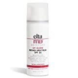 EltaMD UV Glow Moisturizer with SPF Face Sunscreen Broad-Spectrum SPF 36, Non-Greasy, Mineral Face Sunscreen with Zinc Oxide, 1.7 oz