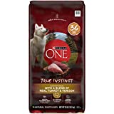 Purina ONE High Protein, Natural Dry Dog Food, True Instinct With Real Turkey & Venison - 36 lb. Bag