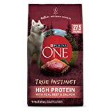 Purina ONE Natural, High Protein Dry Dog Food, True Instinct With Real Beef & Salmon - 27.5 lb. Bag