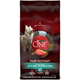 Purina ONE High Protein, Natural Dry Dog Food, True Instinct With Real Salmon & Tuna - (4) 3.8 lb. Bags