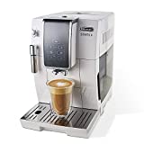 De'Longhi ECAM35020W Dinamica Automatic Coffee & Espresso Machine Iced-Coffee, Burr Grinder + Descaling Solution