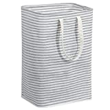 Lifewit 72L Freestanding Laundry Hamper Collapsible Large Clothes Basket with Easy Carry Extended Handles for Clothes Toys, Grey