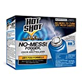 Hot Shot No Mess Fogger With Odor Neutralizer, Kills Roaches, Ants, Spiders & Fleas, Controls Heavy Infestations, 3 Count, 1.2 Ounce