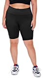 Womens Plus Size Biker Shorts - High Waisted Workout Yoga Maternity Shorts 2X 3X 4X