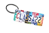 Class of 2022 License Plate Keychain, Class of 22 gift, Class of 2022 bag tag, Class of 22 keychain, 2022 Senior gift, Gift for 2022 graduation, gift for graduate, teen gift, new driver gift
