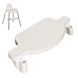 Ireka Baby Footrest Compatible with IKEA High Chair Antilop Footrest Accessories, Balchakryuk (White Snow)