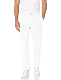 Tommy Hilfiger Men's Stretch Chino Pants in Custom Fit, Bright White, 34W x 30L