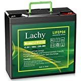 Lachy 12V 18Ah LiFePO4 Deep Cycle Battery 2000+ Cycles Maintenance-Free Rechargeable Battery Low Self-Discharge & Light Weight with Built-in BMS for Solar Power, Scooters, Boat, Golf Cart, RV Camper