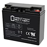 ML18-12INT - 12 Volt 18AH Rechargeable Internal Thread SLA Battery - Mighty Max Battery Brand Product