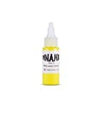 Dynamic Lemon Yellow Tattoo Ink  Professional Long-Lasting Tattooing Inks - 1 Ounce Bottle