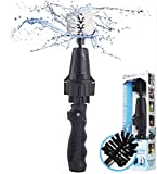 Brush Hero Wheel Brush - Auto Cleaning Kit Water, Powered Rim Cleaner to Scrub and Wash Tires, Grills, Bike and Motorcycle Wheels, Car Detailing Spinning Brushes