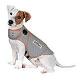 Thundershirt dogs clothing Thundershirt Dog Anxiety Jacket, Platinum, Small