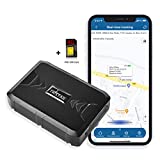 TKSTAR 4G GPS Tracker with SIM Card Hidden Magnetic Car GPS Tracker Locator Anti-Theft Real-Time GPS Tracker for Vehicles, Loved Ones and Assets - Monthly Subscription Required