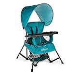 Baby Delight Go with Me Venture Portable Chair | Indoor and Outdoor | Sun Canopy | 3 Child Growth Stages | Teal