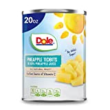 Dole, Pineapple Tidbits in Juice, 20 Oz