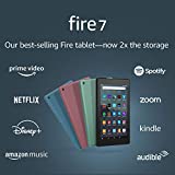 Fire 7 tablet, 7" display, 32 GB, latest model (2019 release), Plum