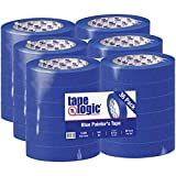 Aviditi Tape Logic 1 Inch x 60 Yards, Multi-Surface Blue Painter's Tape, Pack of 36 Rolls, Easy Removal and Residue Free