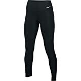 Nike Womens Dri-FIT Team One Tight Legging (Black/White, Small)