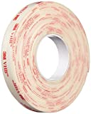 3M VHB Heavy Duty Mounting Tape 4952, 0.5" width x 5yd length (1 Roll)