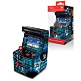 My Arcade Retro Machine Playable Mini Arcade: 200 Retro Style Games Built In, 5.75 Inch Tall, Powered by AA Batteries, 2.5 Inch Color Display, Speaker, Volume Control