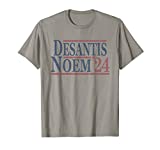 Vintage Ron DeSantis Kristi Noem 2024 T-Shirt