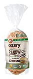Ozery Bakery Organic One Bun Wheat, Heart Healthy Thin Sandwich Buns Presliced, 12.7 Ounce (pack Of 6)