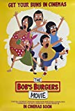 BOB'S BURGERS THE MOVIE POSTER 2 Sided ORIGINAL INTL FINAL 27x40 H. JON BENJAMIN