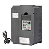 SZCY LLC AC 220V/2.2KW Variable Frequency Drive, 12A VFD Inverter Frequency Converter for Spindle Motor Speed Control (Single-Phase Input, 3 Phase Output)