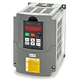 Huanyang VFD,single to 3 Phase,Variable Frequency Drive,2.2kW 3HP 220V input AC 10A for Motor Speed Control,HY Series