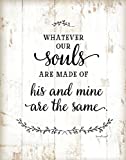 Posterazzi Collection Whatever Our Souls are Made of Poster Print by Jennifer Pugh (11 x 14)