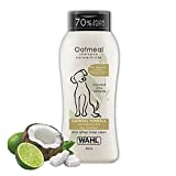 WAHL Dry Skin & Itch Relief Pet Shampoo for Dogs  Oatmeal Formula with Coconut Lime Verbena & 100% Natural Ingredients, 24 Oz