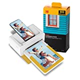 KODAK Dock Plus 4PASS Instant Photo Printer (4x6 inches) + 90 Sheets Bundle