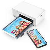 Liene 4x6'' Photo Printer, Wi-Fi Picture Printer, 20 Sheets, Full-Color Photo, Instant Photo Printer for iPhone, Android, Smartphone, Thermal dye Sublimation, Portable Photo Printer for Home Use